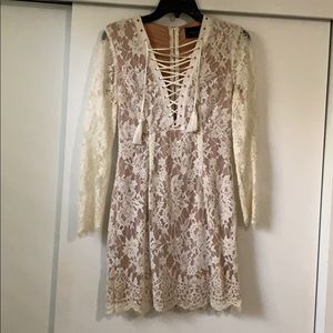 Lace long sleeve Dress